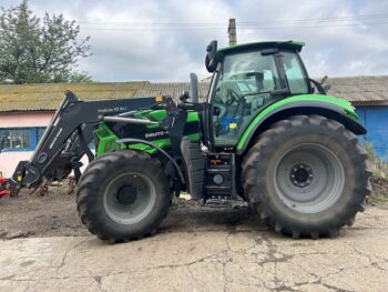 Tractor Deutz-Fahr 6165 Agrotron cu incarcator frontal Stoll FZ 60