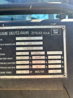 
										Combina DEUTZ-FAHR C 6205 TS full									