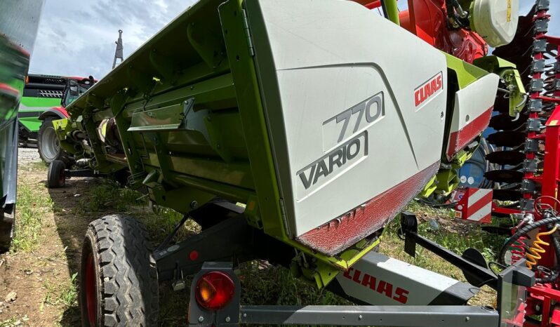 
								Heder paioase Claas Vario V770 si Carucior 7.7m full									